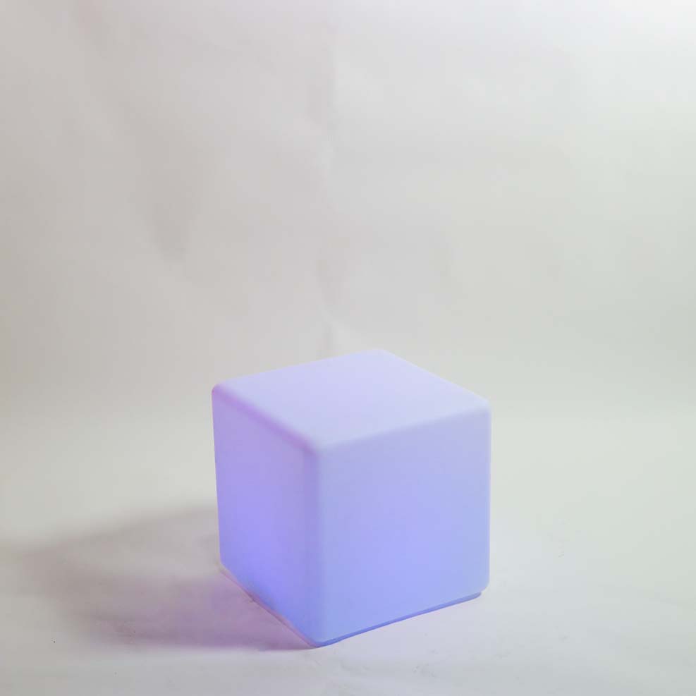 Cube / Pouf LED - 40cm