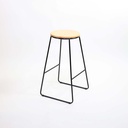 Tabouret de bar indus