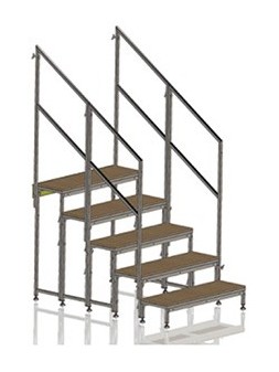 ASD - MC-EC100 Mains courante pour escalier ASD