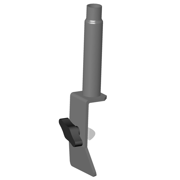 ASD - SGC Support pour tube de garde corps pour praticable ASD