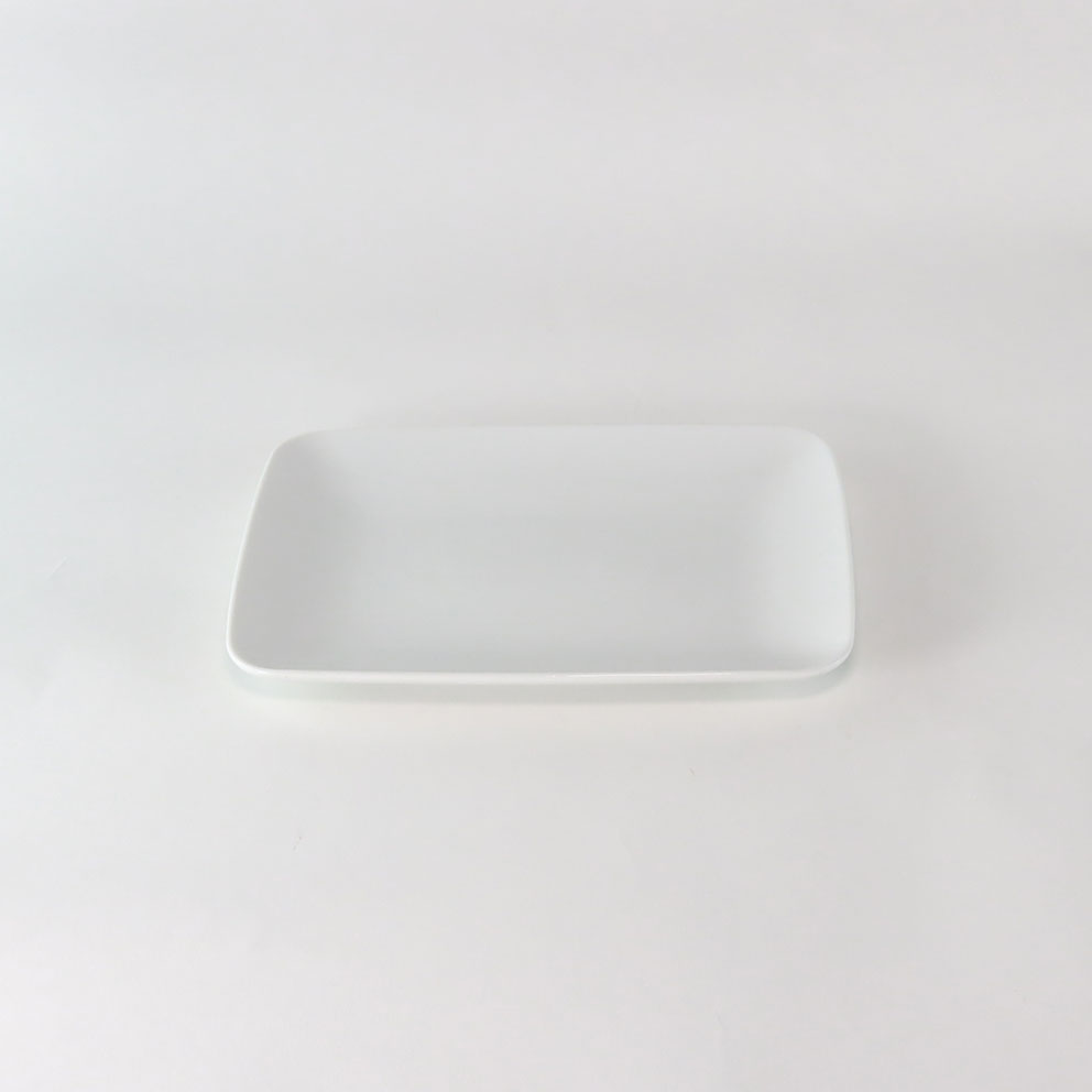 Assiette à carpaccio rectangle