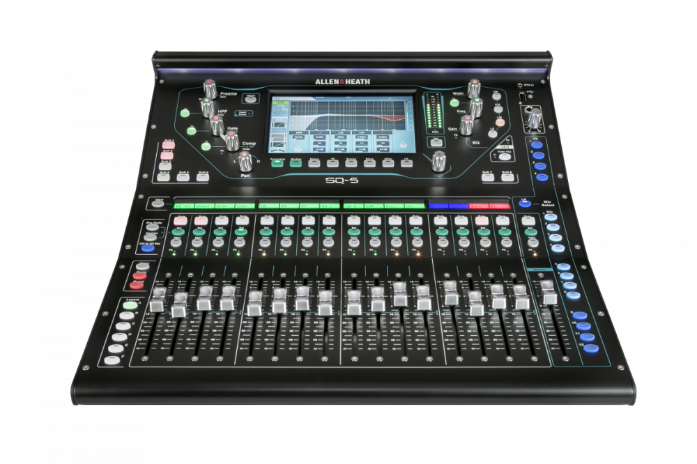 ALLEN&HEATH - SQ-5 cons. mixage numérique