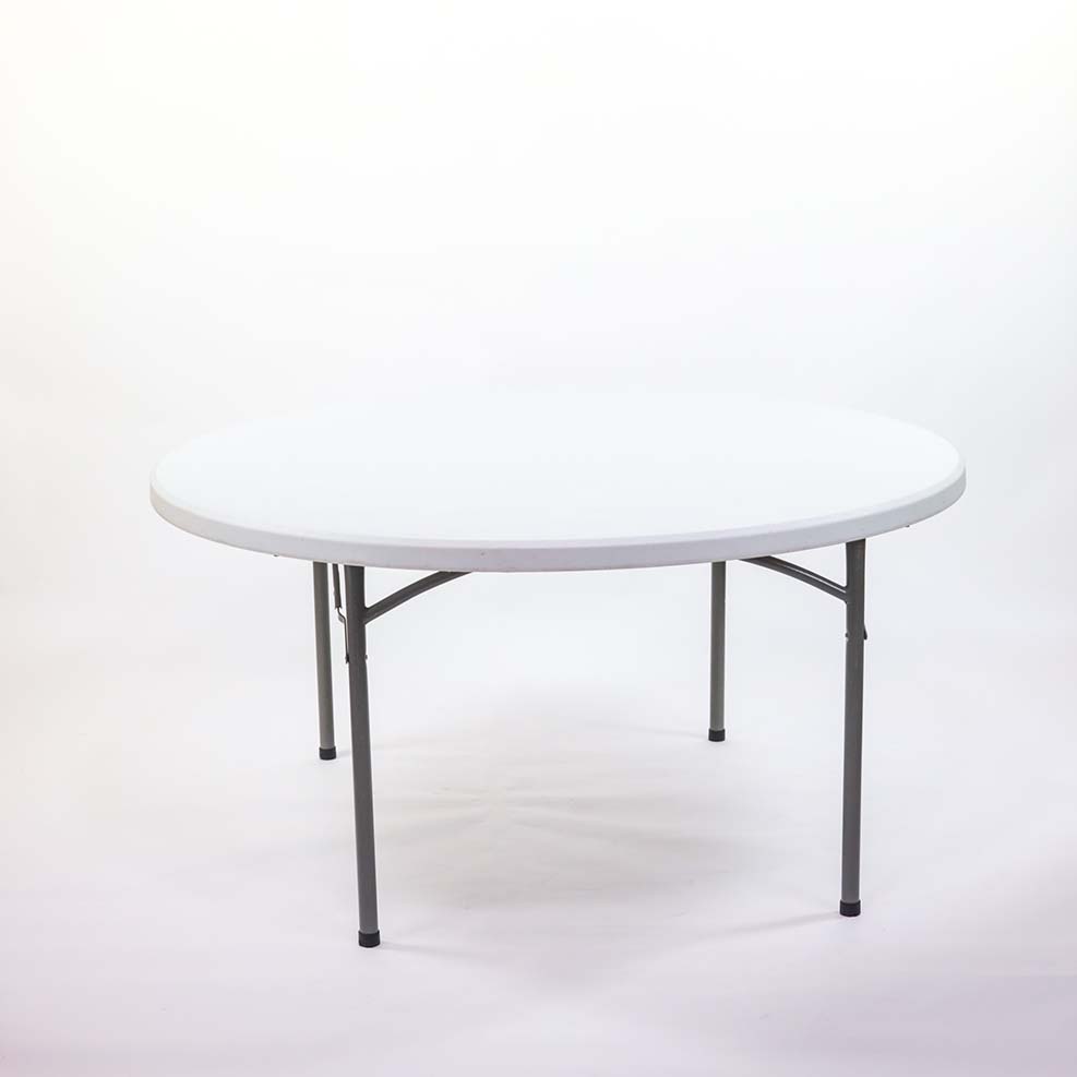 Table ronde PVC