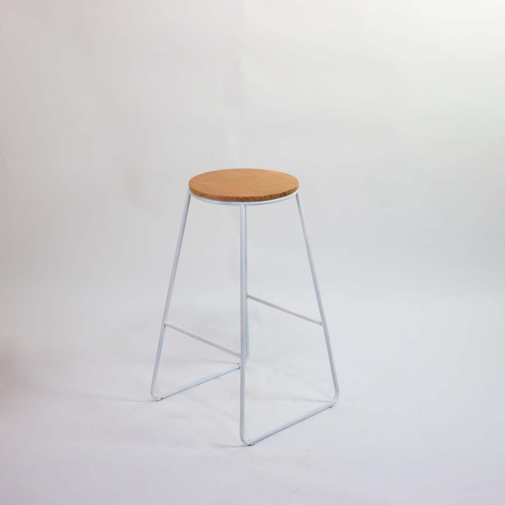 Tabouret de bar indus