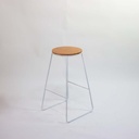 Tabouret de bar indus