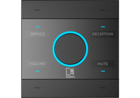 Panneau de contrôle mural noir