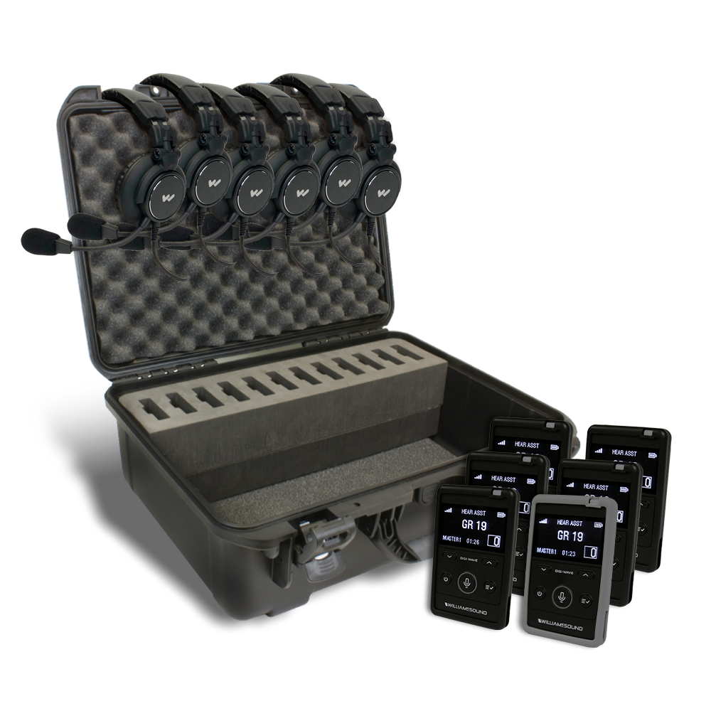 [DWS-COM6PRO-300] KIT intercom HF 6 postes