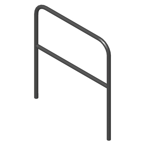 [GARDE CORPS 1M / 1M] ASD - GARD1 - Garde corps 1m x 1m pour praticable ASD