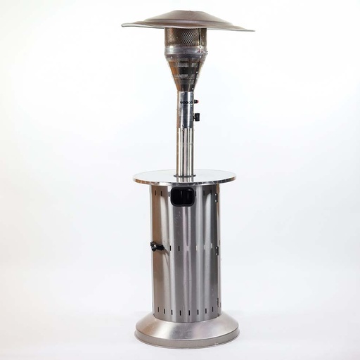 [LCHAPARGAZ] Parasol chauffant à mât rétractable ( gaz propane non fourni)