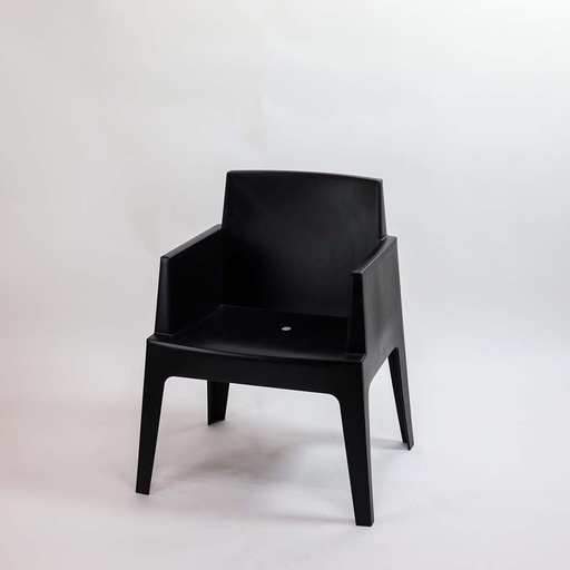 [LFCBOXFAUANT] Fauteuil BOX noir