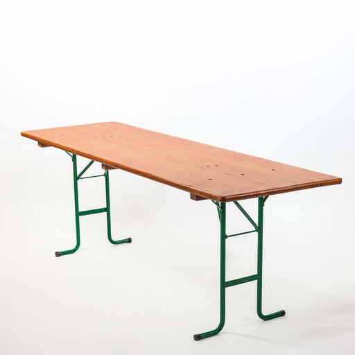 [LTABOIREC220] Table 220 x 75 Bois (8 à 10 pers)