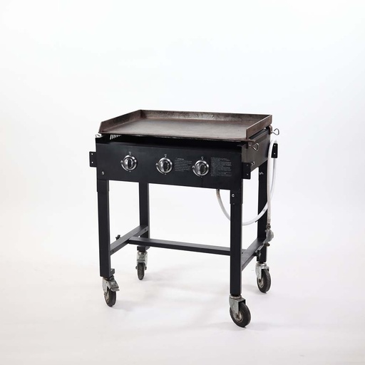 [LVTRPLAROUGAZ] Plancha à gaz à roulette