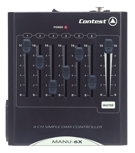 [MANU-6X] CONTEST - MANU-6X cons. DMX 6 canaux