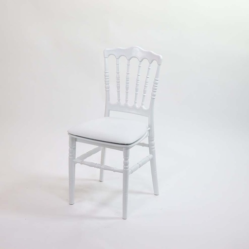 Chaise Napoléon blanche