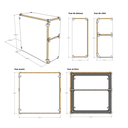 Banque d'accueil / comptoir -