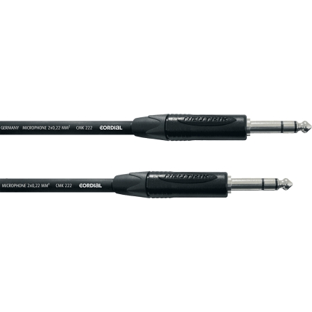 Cordon Jack 6,35 & Jack 6,35 stéréo