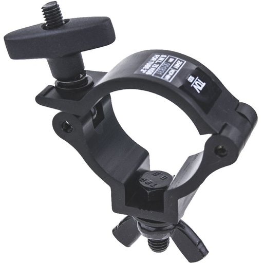 [KCP-901B] Collier noir pour tube 48 à 51 mm, C.M.U. 75 kg, boulon M10 KUPO