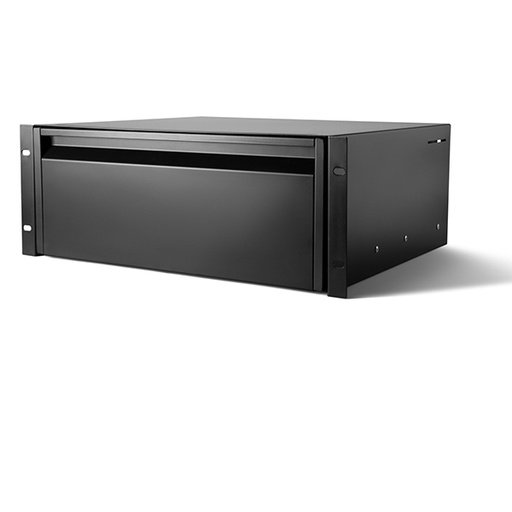 [TIROIR-ERGO4U-ALU] Tiroir rackable standard aluminium avec poignée ergonomique 19'' - 4U